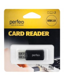 USB-картридер Perfeo (PF-VI-R022 Black) MicroSD Black (PF_C3790).. USB-картридер Perfeo (PF-VI-R022 Black) MicroSD Black (PF_C3790)..
