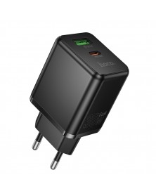 Сетевое Зарядное Устройство 220V- 1*Type-C выход + 1*USB  Hoco C157A  3.0A ..