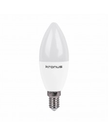 Лампа светодиодная KRONUS (LED) C37-  12W-4000K E14 Белый свет Свеча (KRS-0..