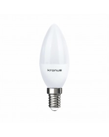 Лампа светодиодная KRONUS (LED) C37- 9,5W-6000K E14 Холодный Дневной свет (..