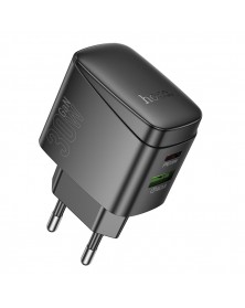 Сетевое Зарядное Устройство 220V- 1*Type-C выход + 1*USB  Hoco CS61A  3.0A ..