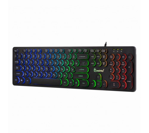 Клавиатура SmartBuy  SBK-329U-K                    (USB)         Black Подсветка