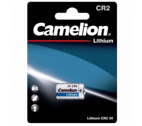Батарейка CAMELION              CR2 BL1 Lithium 3V  (1/10/100)
