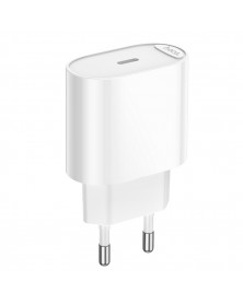 Сетевое Зарядное Устройство 220V- 1*Type-C выход Hoco C 109A 3.0A White.. Сетевое Зарядное Устройство 220V- 1*Type-C выход Hoco C 109A 3.0A White..