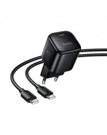 Набор Сетевое Зарядное Устройство 220V- 1*Type-C выход Hoco N 84 3.0A B.. Набор Сетевое Зарядное Устройство 220V- 1*Type-C выход Hoco N 84 3.0A B..