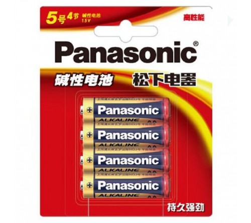Батарейка PANASONIC     LR6  Alkaline  (  4BL)(48)(240)  CN
