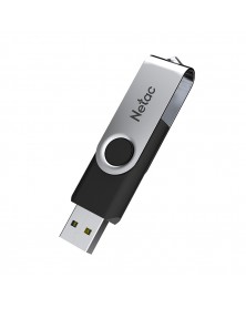 USB Флеш-Драйв    4Gb  Netac U 505 Black-Silver (20)..