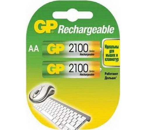 Аккумулятор GP               R6     (2100mAh)(2BL)(20)