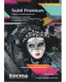 Бумага сублимационная Inprima, Subli Premium A4 100л..