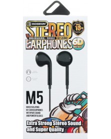 Гарнитура Mosidun M   5                     (EarPods     )             (10) Black  HiFi ДУ Регулятор Громкости