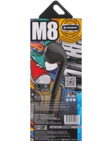 Гарнитура Mosidun M   8                     (EarPods     )             (10) Black  HiFi ДУ Регулятор Громкости