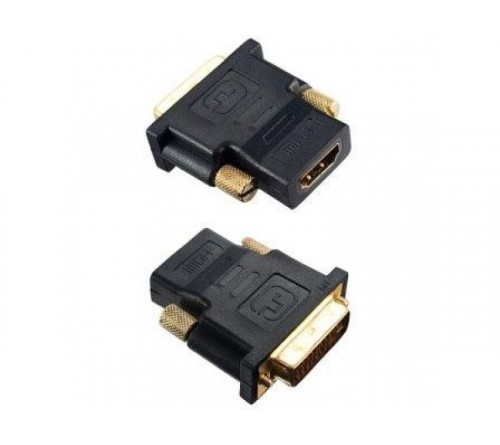 Кабель  Perfeo (A7004)  HDMI A розетка - DVI-D вилка адаптер в пакете ()