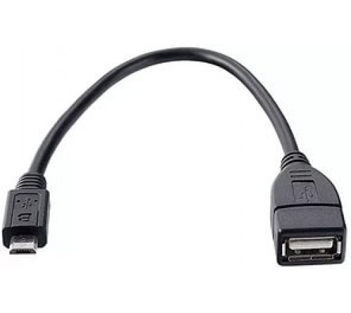 Кабель  Perfeo (U4202) USB2.0 A розетка - MicroUSB вилка (OTG)  0.2м  пакет (200)