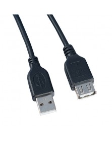 Кабель  Perfeo (U4503) USB2.0 A вилка - USB2.0 A розетка 1.8м  пакет (  50)..