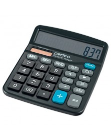 Калькулятор PERFEO PF-  3286           (Бухгалтерский, 12-разрядов) Black (..