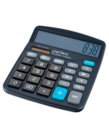 Калькулятор PERFEO PF-  3288           (Бухгалтерский, 12-разрядов) Black (..