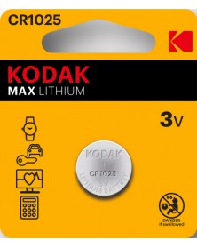 Батарейка KODAK              CR1025  ( 1BL)(  60)(120)..