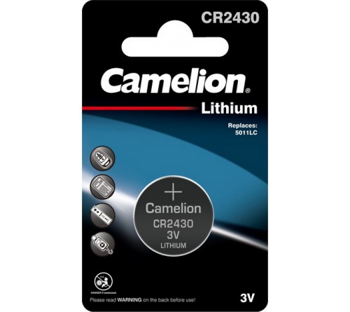 Батарейка CAMELION        CR2430  ( 1BL)(  10)(100)